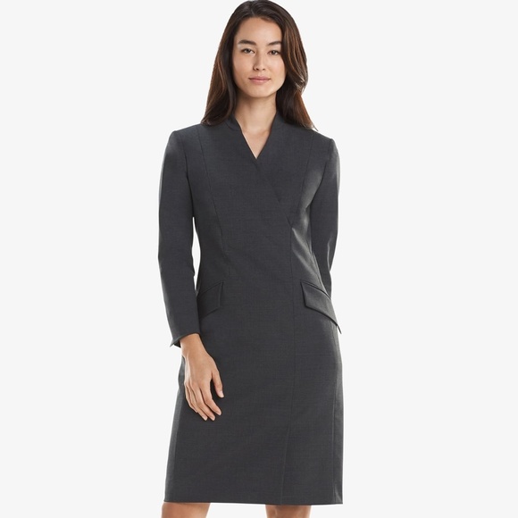 MM Lafleur Dresses & Skirts - MM Lafleur Olivia Dress - Gray Melange (NWOT)